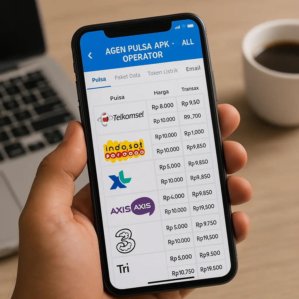 7 Aplikasi Jual Pulsa All Operator Harga Termurah 2025